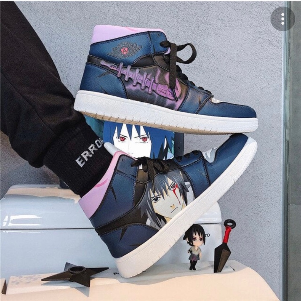 Sasuke Uchiha SHIPPUDEN High top shoes size 19